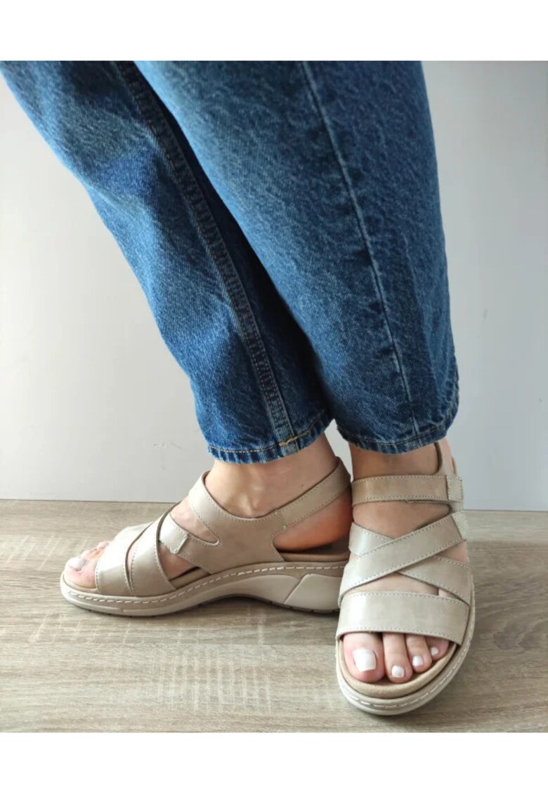 Sandale Casual Dama 18000T Azores 03-N - 65987 1 Sandale Casual Dama 18000T Azores 03-N - 65987