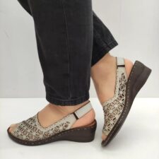 Sandale Casual Dama  2024-1 Gri - Gri -