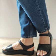 Sandale Casual Dama  246612 Negre - Negru -