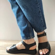 Sandale Casual Dama  28-38 Negre - Negru -