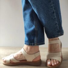 Sandale Casual Dama  33182 Bej - Bej -