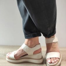 Sandale Casual Dama  40005B 52-N Bej - Bej -