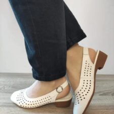 Sandale Casual Dama  460018B 52-N Crem - Crem