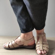 Sandale Casual Dama  4773 1 Bej Nisip - Bej -