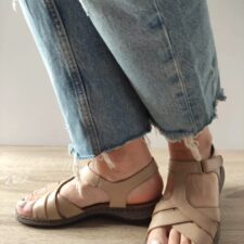 Sandale Casual Dama  4773 3 Bej Nisip - Bej -