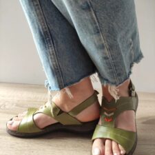 Sandale Casual Dama  4773 5 Verzi Olive - Verde -