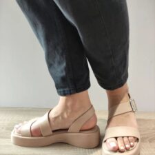 Sandale Casual Dama  60006B 03-N Bej Apricot - Bej -