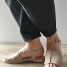 Sandale Casual Dama  60031D 03-N Bej (Apricot) - Bej -