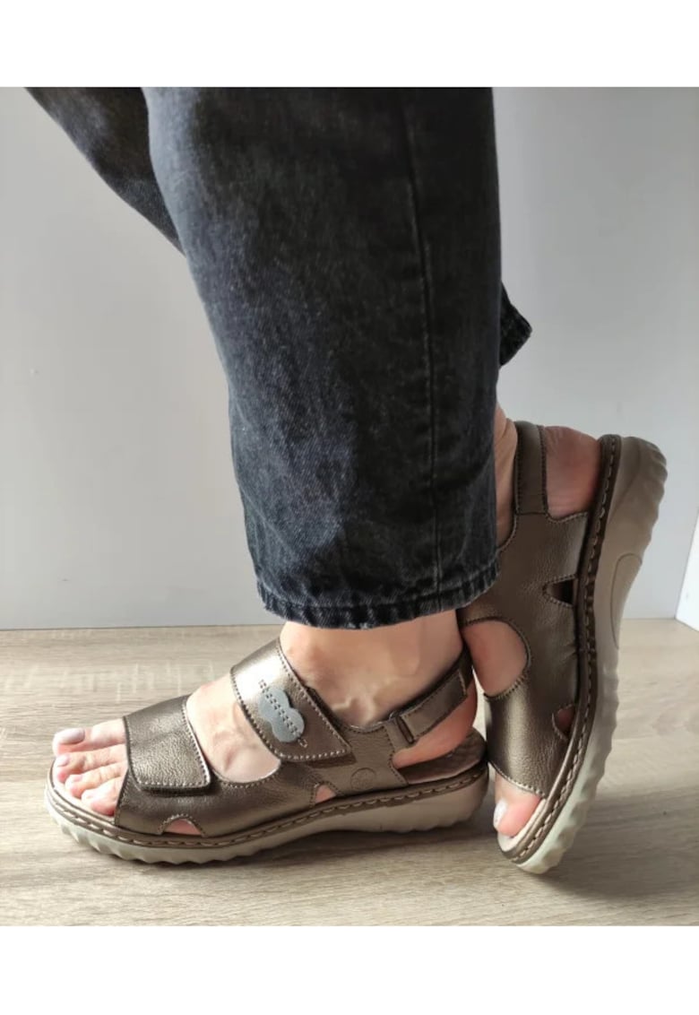 Sandale Casual Dama 60462-90 Bronze - Bronze - 1 Sandale Casual Dama  60462-90 Bronze - Bronze -