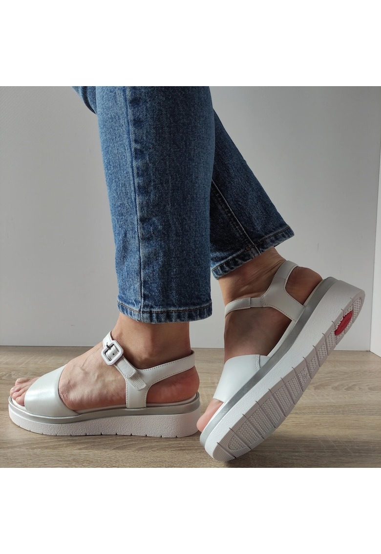 Sandale Casual Dama 88708-42 Albe - Alb - 1 Sandale Casual Dama 88708-42 Albe - Alb -