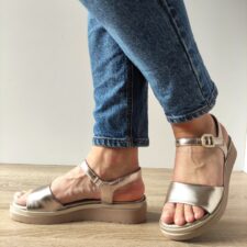 Sandale Casual Dama  88708-42 Lt Gold - Light Gold