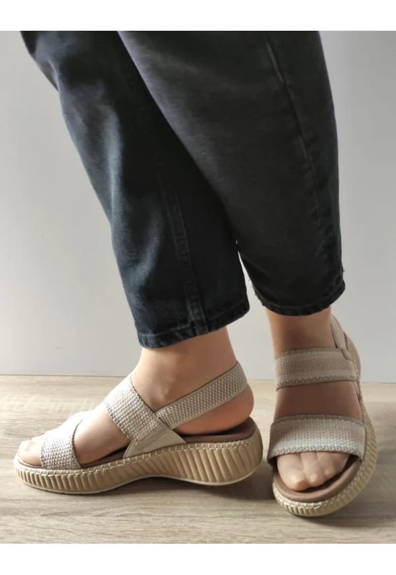 Sandale Casual Dama Jana 28760-44 Bej - Bej - 1 Sandale Casual Dama Jana 28760-44 Bej - Bej