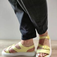 Sandale Casual Dama  K247-1 Galbene - Galben