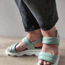 Sandale Casual Dama  K249-3 Verzi Menta - Verde -