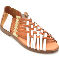 Sandale casual IMAGE albe