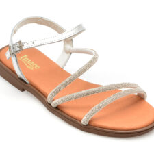 Sandale casual IMAGE argintii