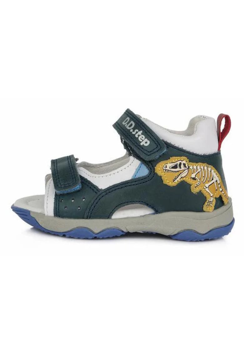 Sandale Copii - Trex - din Piele - cu Scai - AC64-922 1 Sandale Copii - Trex - din Piele - cu Scai - AC64-922