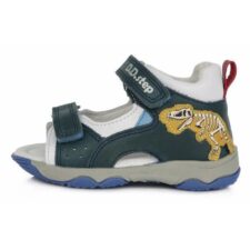 Sandale Copii -  Trex - din Piele - cu Scai - Gri - AC64-922 - 20 - Gri