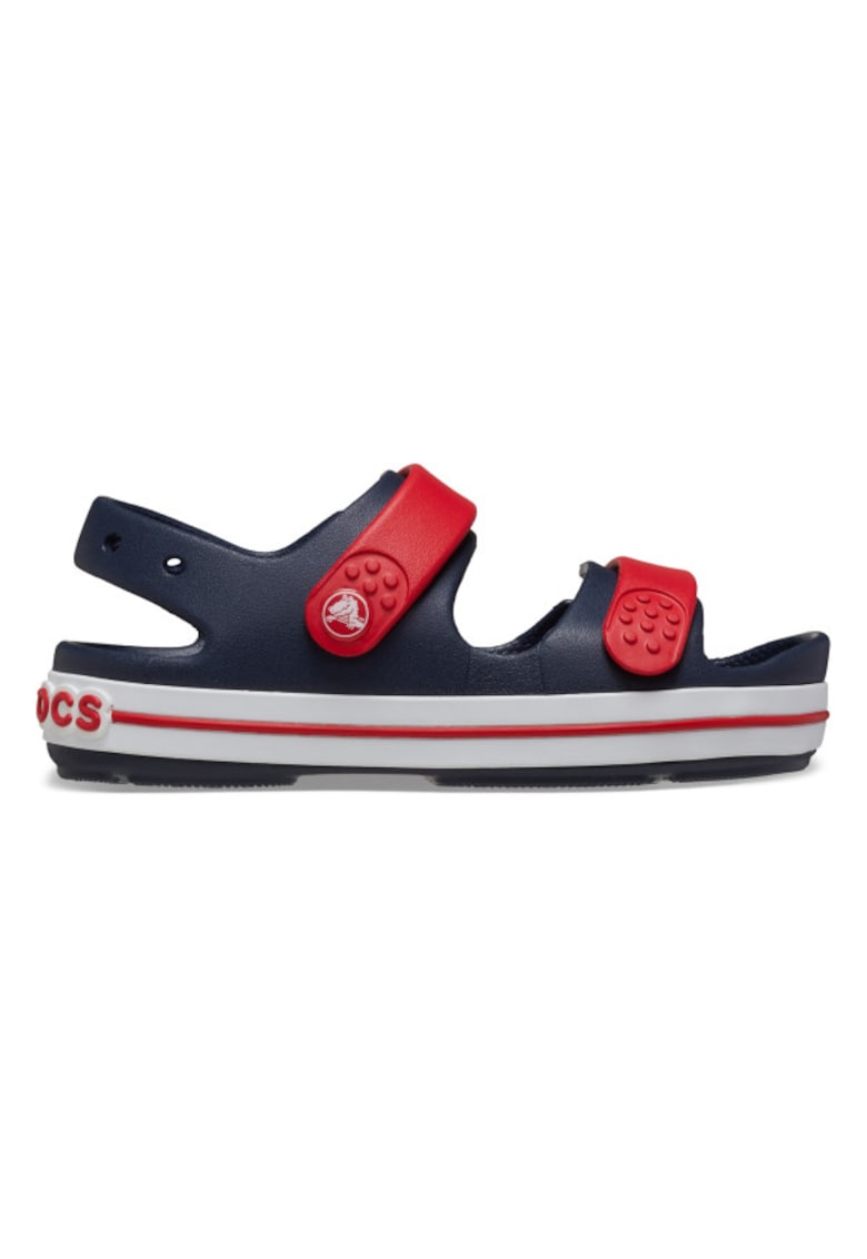 Sandale Crocband Cruiser Sandal Kids - US Albastru - Navy/Varsity Red 1 Sandale Crocband Cruiser Sandal Kids - US Albastru - Navy/Varsity Red