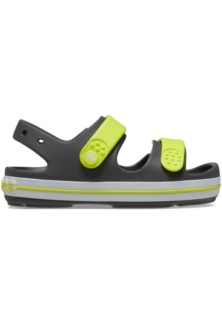 Sandale Crocband Cruiser Sandal Kids - US Gri - Slate Grey/Acidity 1 Sandale Crocband Cruiser Sandal Kids - US Gri - Slate Grey/Acidity