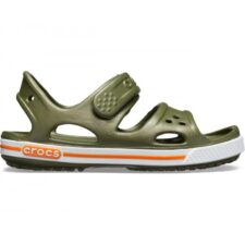 Sandale  Crocband II Sandal Kids 19-20 EU - C4 US Verde - Army Green