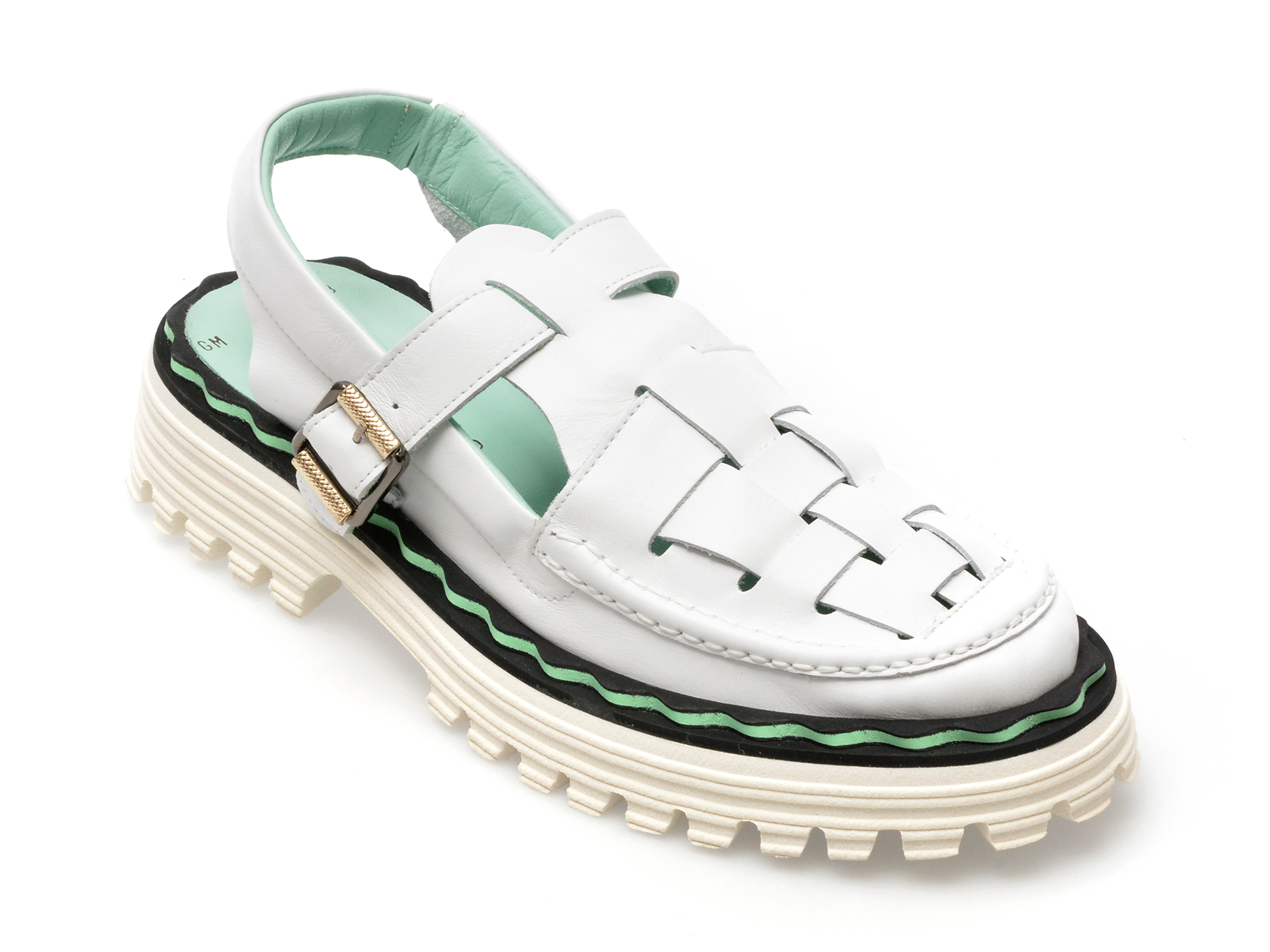 Sandale DONNA CRIS maro, 291246, din piele naturala 1 Sandale DONNA CRIS maro