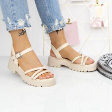 Sandale Dama G689-1 Bej Mei