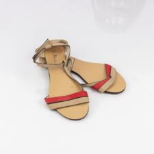 Sandale Dama OL2317 Bej-Rosu Mei