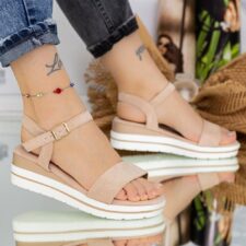 Sandale Dama PT25A Bej | Mei