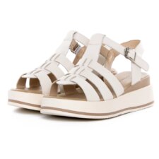 Sandale Dama cu Platforma 20295 Crem | Advancer