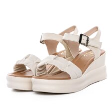Sandale Dama cu Platforma 2718 Crem | Formazione