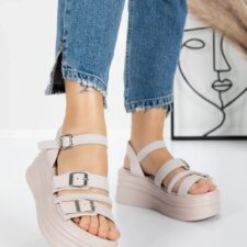 Sandale Dama cu Platforma 5H25 Roz | Mei