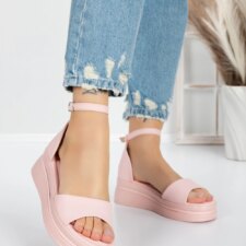 Sandale Dama cu Platforma 5HXS50 Roz | Mei