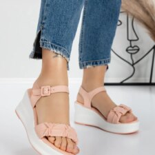 Sandale Dama cu Platforma 5LM2 Roz | Mei