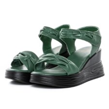 Sandale Dama cu Platforma 8702-1 Verde | Formazione