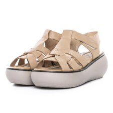 Sandale Dama cu Platforma FF03 Piersica | Advancer