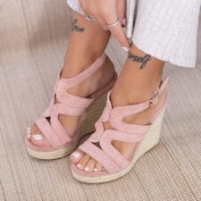 Sandale Dama cu Platforma HXS15 Roz | Mei