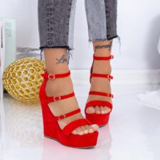 Sandale Dama cu Platforma XKK510 Rosu | Mei