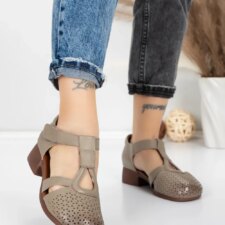 Sandale Dama cu Talpa Joasa 1171 Gri | Formatione