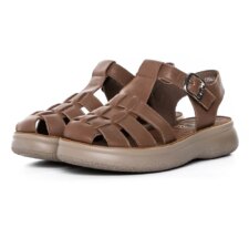 Sandale Dama cu Talpa Joasa 1957623 Kaki | Formazione