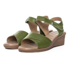 Sandale Dama cu Talpa Joasa 22002S Verde | Formazione