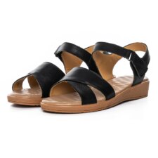 Sandale Dama cu Talpa Joasa 52033 Negru | Formazione