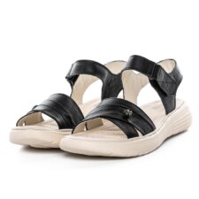 Sandale Dama cu Talpa Joasa 56685 Negru | Berliner