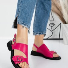 Sandale Dama cu Talpa Joasa 5SY6 Rose | Mei