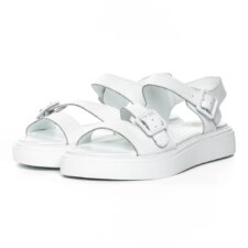 Sandale Dama cu Talpa Joasa K247-1 Alb | Formazione