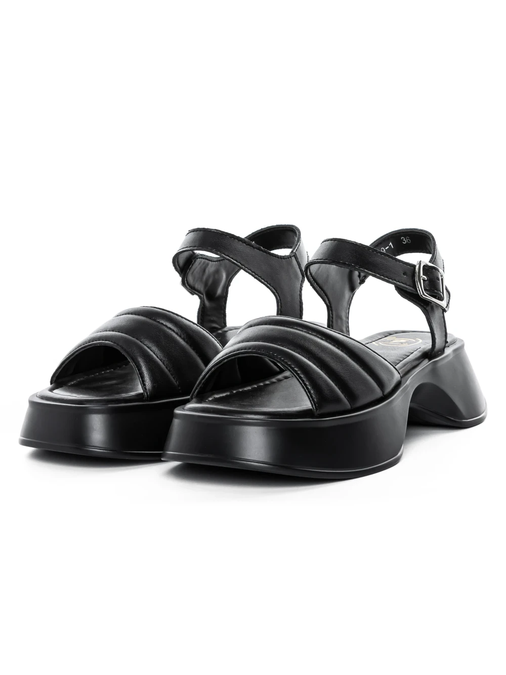 Sandale Dama cu Talpa Joasa K249-1 Negru | Formazione 1 Sandale Dama cu Talpa Joasa K249-1 Negru | Formazione