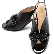 Sandale Dama cu Toc gros KD815-2A Negru | Advancer