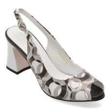 Sandale EPICA alb-negru