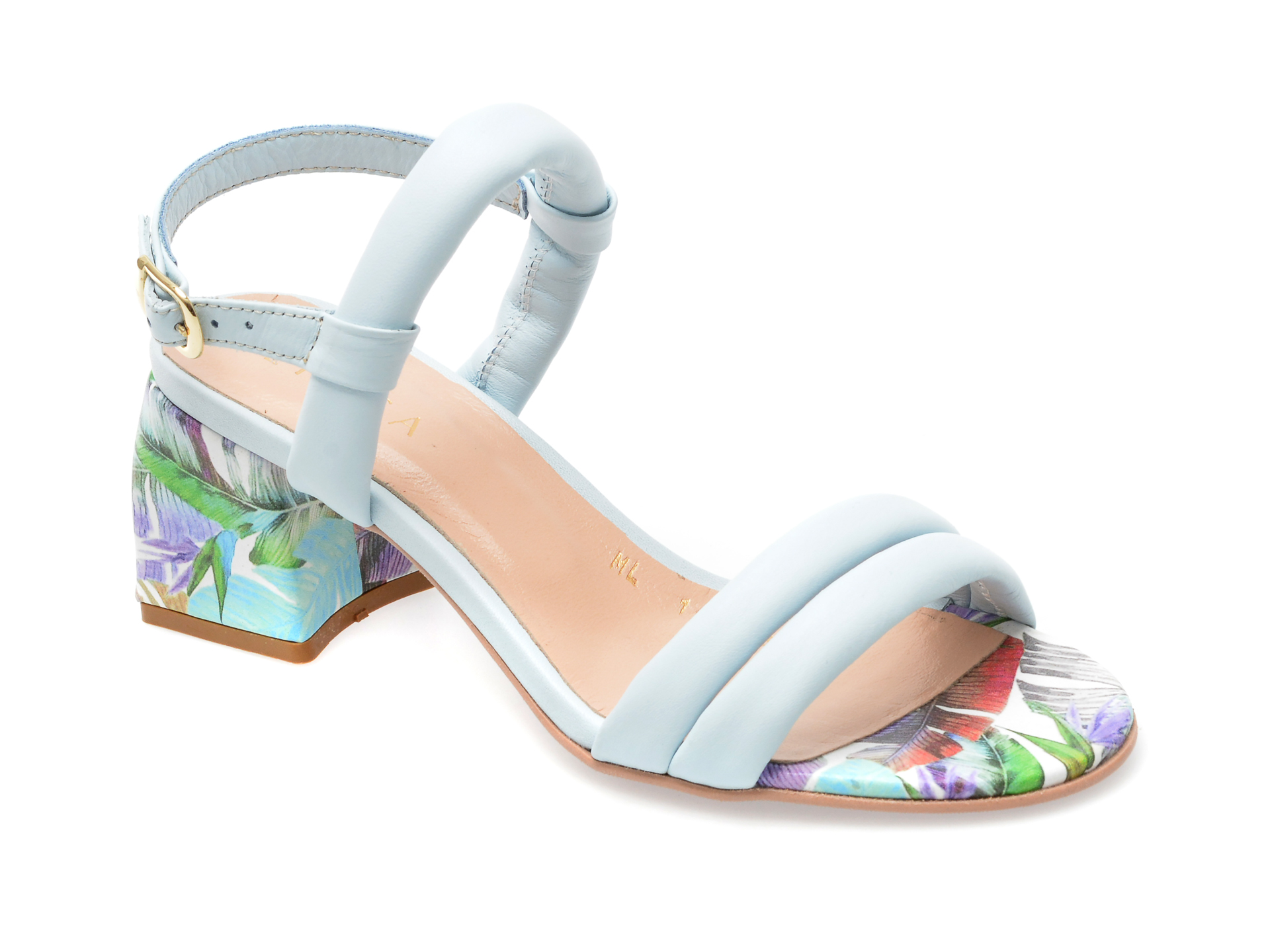 Sandale EPICA albastre, 1189, din piele naturala 1 Sandale EPICA albastre