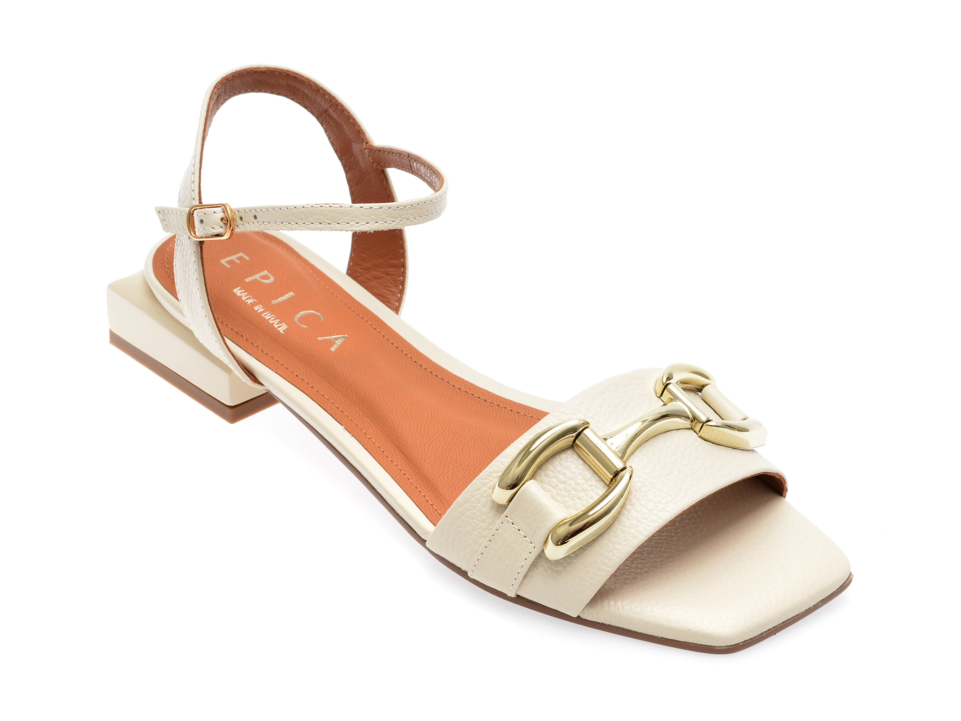 Sandale EPICA albe, 1080740, din piele naturala 1 Sandale EPICA albe